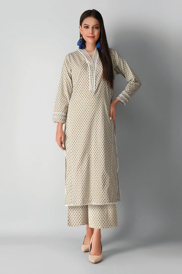 Jc21401 Beige Khaadi Winter 2021